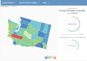 Heartworm Map
