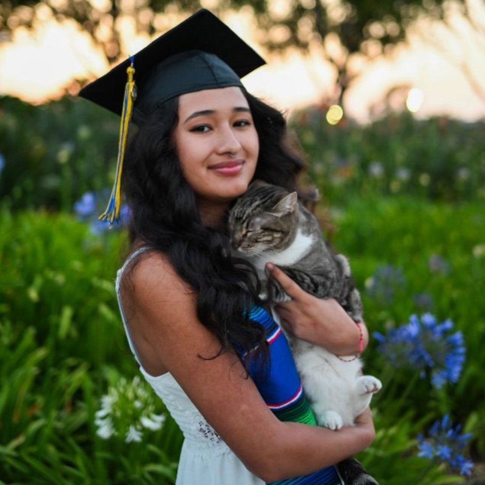 Olivia, a Client Care Coordinator at Rainier Veterinary Hospital